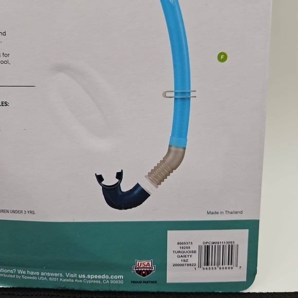 Speedo Comfortable Exploration Set Kids Age 3-8 Mask Snorkel Set New Sealed - Picture 11 of 11